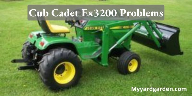 Cub Cadet Ex3200 Problems