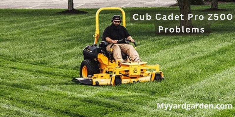 Cub Cadet Pro Z500 Problems